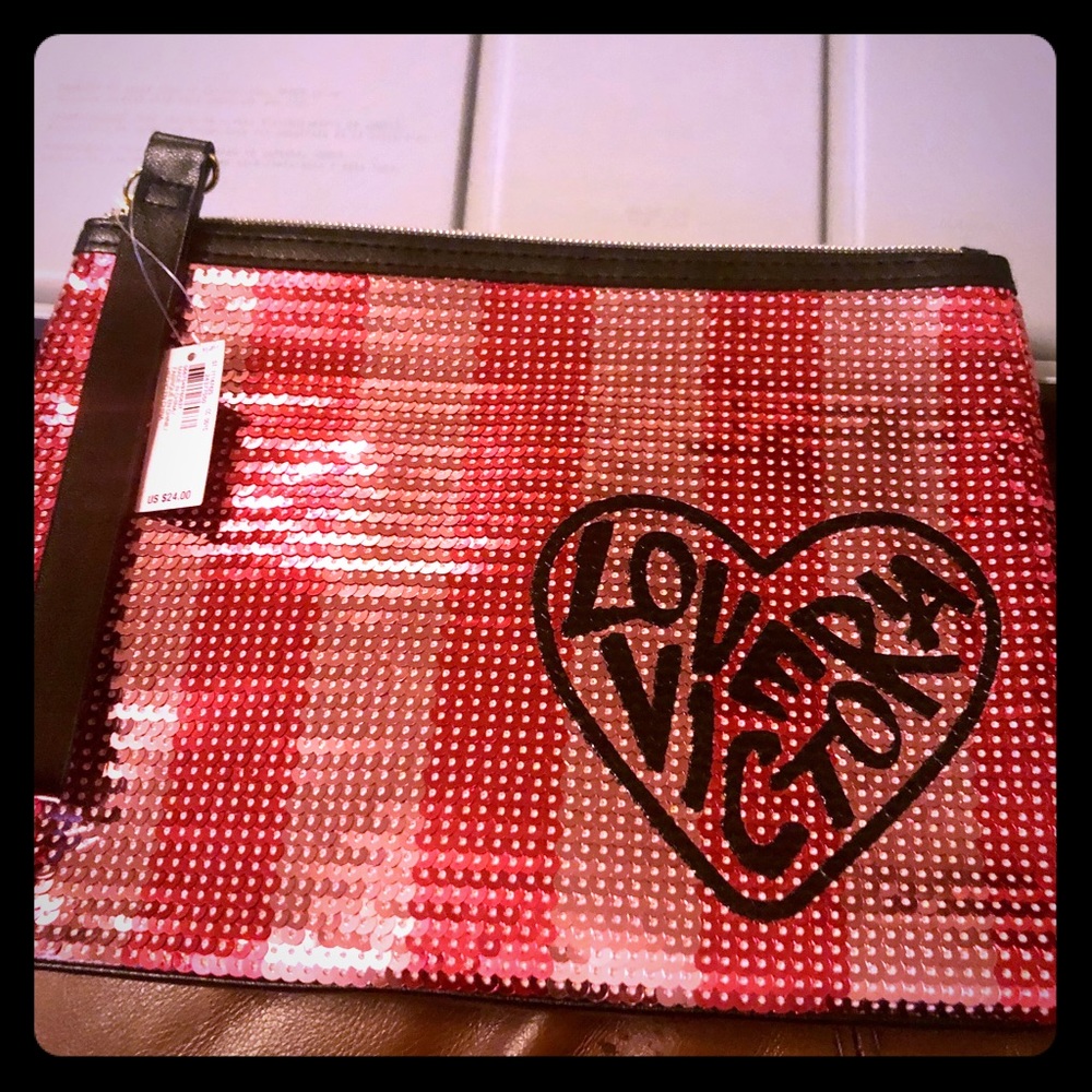 For sale, VS make up bag with zipper